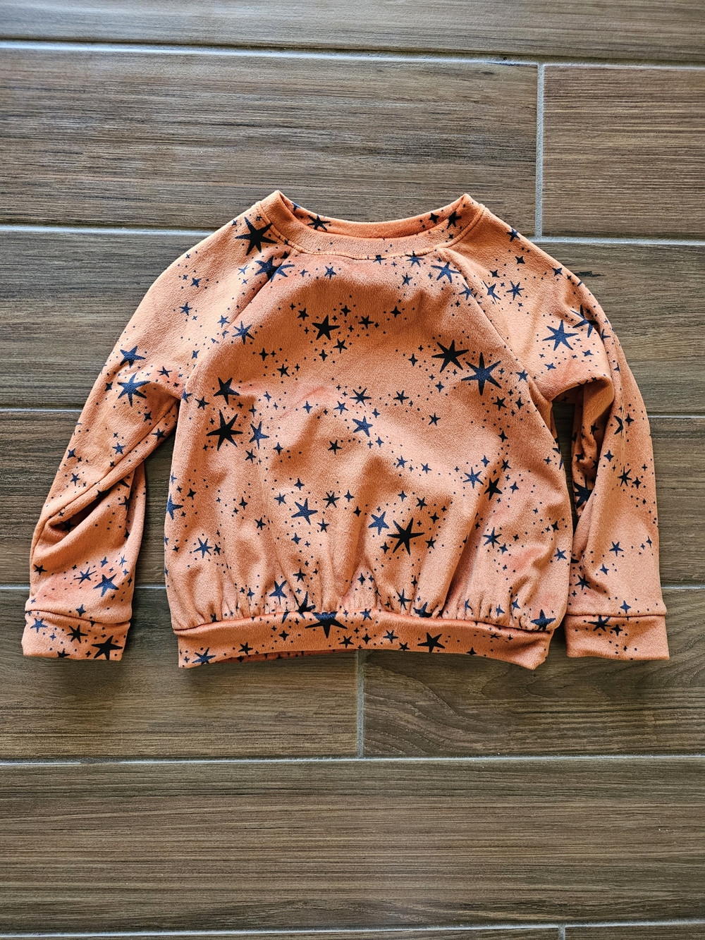 Girls Halloween Star Pullover Sweatshirt XS 4/5